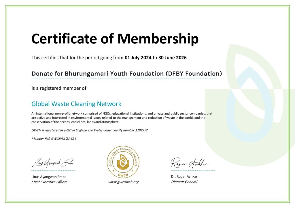 Partnership renew for another 2 years with Global Waste Cleaning Network