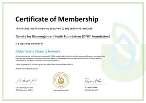 Partnership renew for another 2 years with Global Waste Cleaning Network
